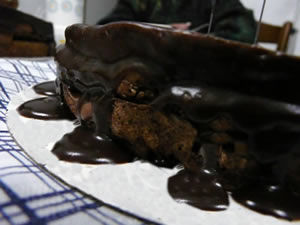 Receita Bolo de Chocolate com Sorvete