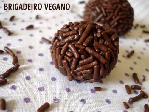 Receita Brigadeiro Vegano