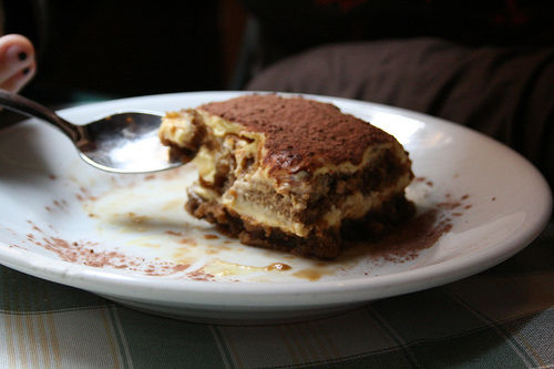 Receita Bolo de Chocolate com Creme de Tiramisu