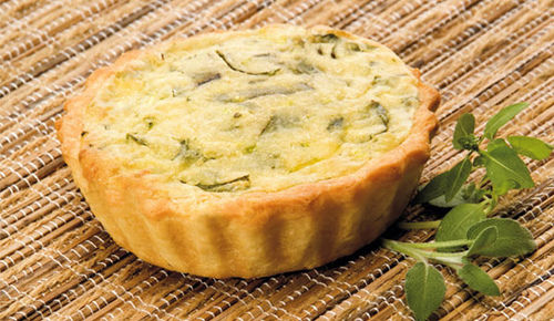 Receita Quiche de Batata-doce com Carne-seca