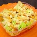 Receita Salada Americana com Croutons