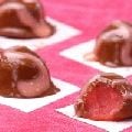 Receita Trufas de Gelatina de Morango