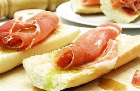 Receita Pan Con Jamón