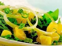 Receita Salada de Abóbora com Rúcula ao Limão