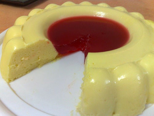 Receita Flan de Manga