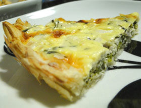 Receita Quiche de Arroz e Brócolis