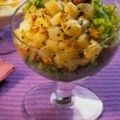 Receita Salada Quente com Nozes