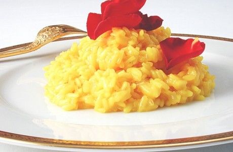 Receita Risoto de Açafrão