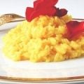 Receita Risoto de Açafrão