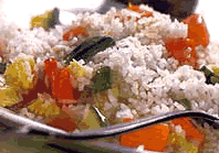 Receita Arroz com Legumes