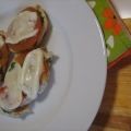 Receita Escalopes de Frango com Tomate e Mozarella