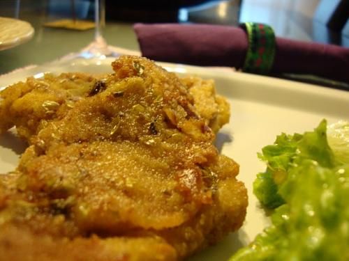 Receita Escalopes de Porco com Presunto e Oregãos