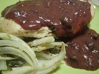 Receita Peito de Frango com Molho de Feijão