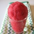 Receita Sorbet de Framboesa