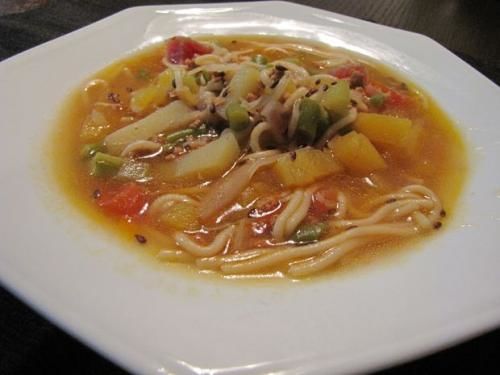 Receita Sopa de Legumes com Linhaça