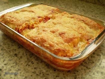 Receita Macarrão com Queijo Assado