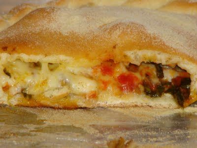 Receita Calzone de Shitake e Espinafre