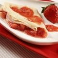 Receita Crepe de Morangos Light