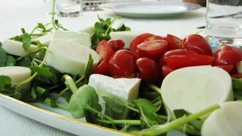 Receita Salada de Agrião com Queijo Brie