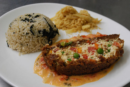 Receita Bolo de Carne com Legumes