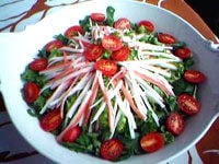 Receita Salada de Kani Kama
