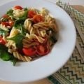 Receita Fusilli com Tomate Cherry e Espinafres