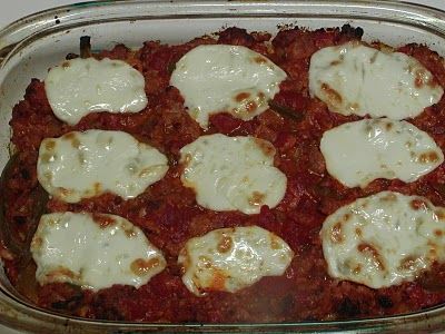 Receita Polenta com Salsichas e Mozzarela