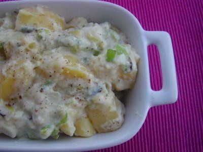 Receita Salada de Batata com Iogurte