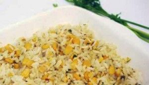 Receita Arroz com Milho Gratinado