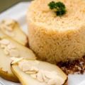 Receita Arroz com Pêra e Cidreira