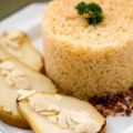 Receita Arroz com Pêra e Cidreira