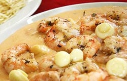 Receita Strogonoff de Camarão