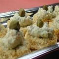 Receita Canapés de Tofu com Ervas