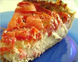 Receita Cheesecake de Tomate e Manjericão