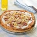 Receita Pizza de Linguiça e Requeijão