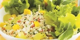 Receita Salada de Frango Tropical