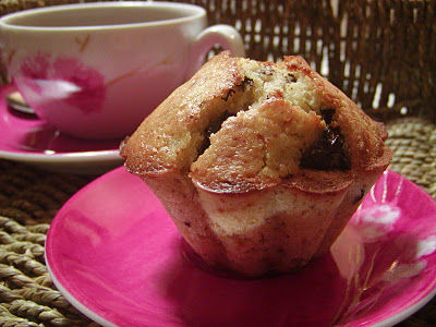 Receita Muffins de Chocolate e Banana