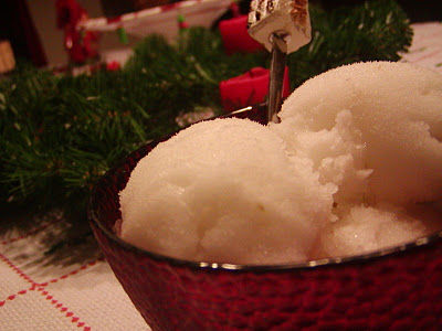 Receita Sorbet de Coco e Lima