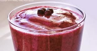 Receita Smoothie de Blueberry, Laranja e Abacaxi