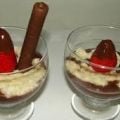 Receita Creme de Arroz com Cream Cheese e Chocolate