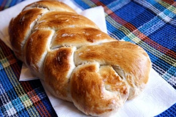 Receita Panetone Folhado Trançado