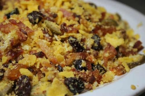 Receita Farofa de Abacaxi