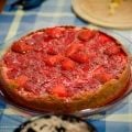 Receita Torta de Ricota com Morango