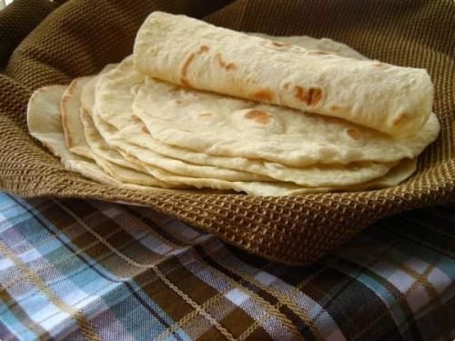 Receita Massa de Pão Folha - Wrap