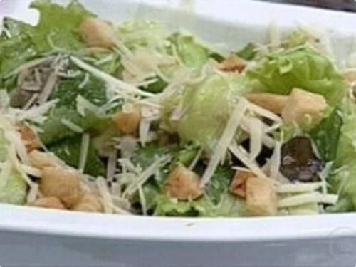 Receita Salada Caesar