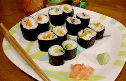 Receita Sushi Salmao