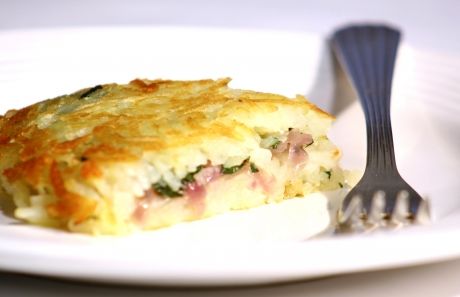 Receita Batata Rösti com Agrião