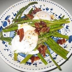 Receita Salada de Aspargos com Ovos