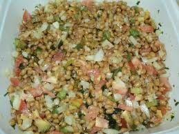 Receita Salada de Trigo