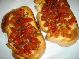 Receita Bruschetta